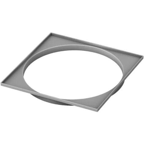 Wedi – Cadre plastique support de grille pour receveur de douche à poser – Dimensions 120x80cm – Pour installation dans douches à l'italienne