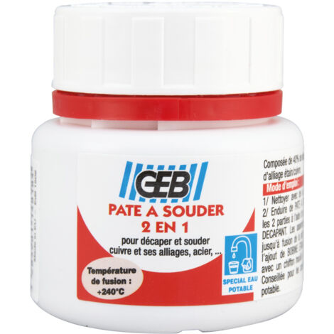 Pâte à souder et à étamer 2 en 1 150g