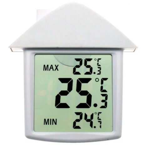 STIL - Thermometre mini maxi electronique fenetre et ventouse
