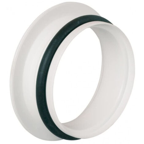 Aldes – Fût D100 mm pour bouche d'extraction avec joint Roll-In – Compatible BAP'SI et Bahia Curve – 11019025