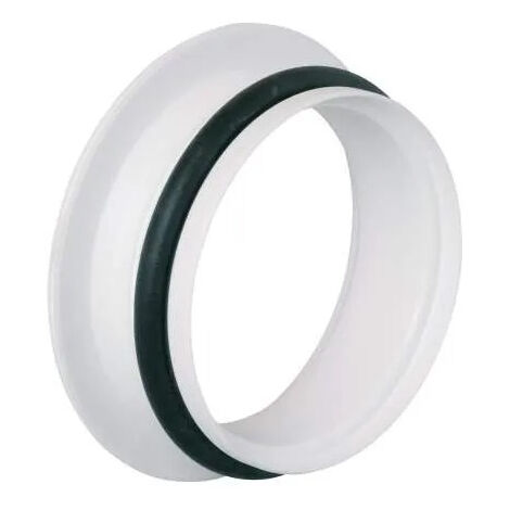 Aldes – Fût D116 bouche Bap'SI 11019024 – Plastique blanc – Diamètre 116 mm – Pour VMC résidentielle et tertiaire – Installation simple