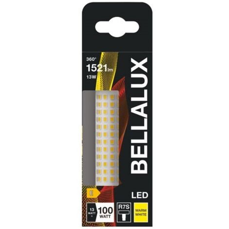 Ampoule LED crayon R7S, 13W, blanc chaud. (1/3)