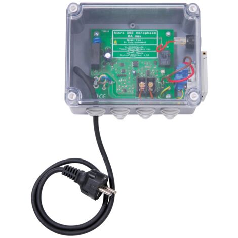 Coffret protection manque d'eau MICRO DSE monophasé 230V, 6.5A.