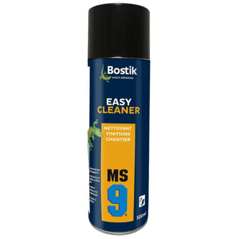 Bostik – Nettoyant dégraissant professionnel 500 ml – Élimine taches d'huile et graisse – Ne laisse ni résidus ni film gras – Aérosol facile à utiliser (1/3)