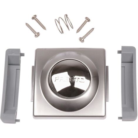 Presto – Bouton et plastron chromé pour robinet DL300S DL400S – Type de raccord standard – Filetage plomberie 1/2" pour installation facile