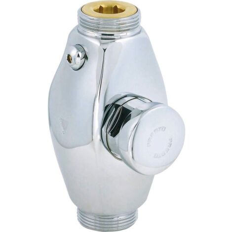 Robinet double mâle 33x42 Eclair XL PRESTO, avec robinet d'arrêt