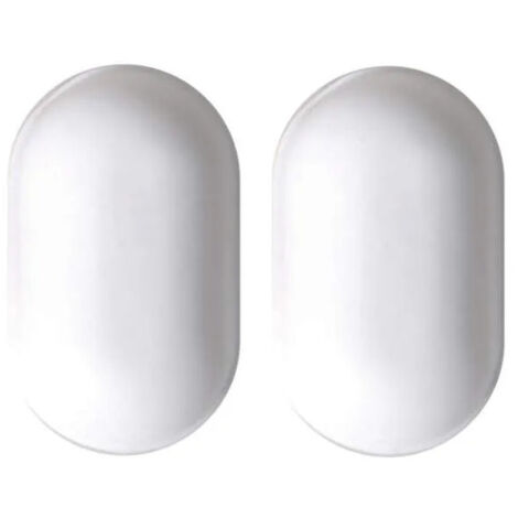 Olfa – Lot de 2 amortisseurs ovales antidérapants pour sièges de toilettes – Installation facile – Compatible modèles Ariane, Tradition, Europe, Universal, Junior, Sénator