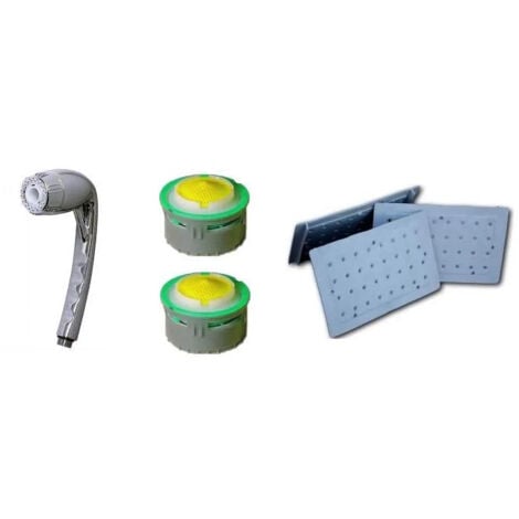 Kit économie d'eau robinet, douchette ECOGYXEN, et wc