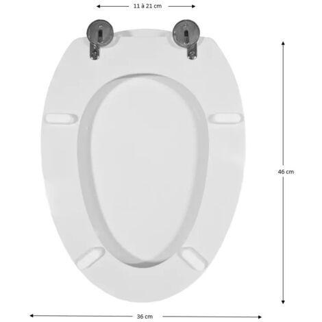 Abattant wc 2024 allia couleur