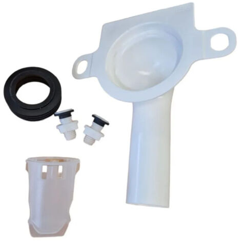 Coude pour cuvette ROCA avec vis et joint (1/2)