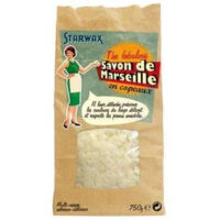 Starwax – Savon de Marseille blanc naturel écologique – 72% huiles végétales – D'origine 100% naturelle – Pour lessive maison et dégraissage
