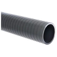 Nicoll – Tube d'évacuation PVC souple 40 mm – Longueur 1m – Cintrable – Parois lisses – Spirale de renfort en PVC