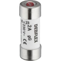 Lot 10 Fusibles Cylindriques 8x32 Mm 20 A 400 V GG – Céramique/Stéatite, Protection Surcharge & Court-Circuit