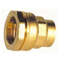Raccord droit DECA pour PE en 25, femelle 15X21 (1/2")