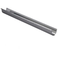 TEN – Goulotte de protection inox 1m – Largeur 70mm – Pour tube gaz Ø36 maxi – Conforme DTU 61.1