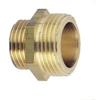 Mamelon laiton double mâle réduit 33X42 / 20X27