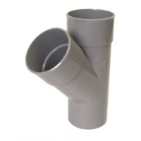Té PVC 45 degré MF 100