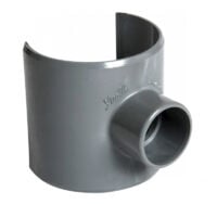 Coude 90° Mixte à Visser Et à Coller Femelle/male En PVC - A: 32mm | B: 1''1/4