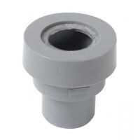 Nicoll – Raccord à lèvre droit M32 – PVC pour plomberie – Filetage entrée 32mm – Fixation par collerette – Raccords et tubes PVC d'évacuation