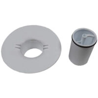 Bonde de douche avec plateau et tasse – Diamètre 11.3cm – Pièce détachée pour bonde – Compatible avec modèles Valentin