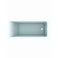 Geberit – Baignoire rectangulaire 170x70 cm – Acrylique blanc brillant – Avec pieds – Volume 193L pour salle de bain moderne