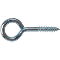 Vynex pitons à vis acier zingué 6 mm x 60 mm - Sachet 2