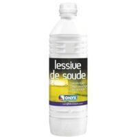 Lessive de soude 30,5% ONYX – Dégraissant puissant pour murs, éviers, baignoires – 1 L – Nettoyage et décapage multi-surfaces – Ardea