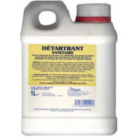 Détartrant pour sanitaire