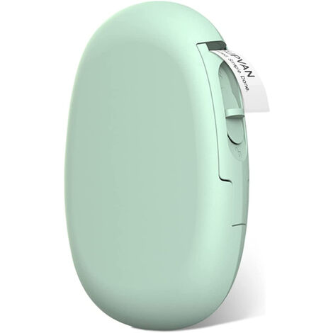 E10 Machine d'étiquetage thermique Imprimante d'étiquettes thermique intelligente pratique Idéal pour la maison, l'organisation de bureau Imprimantes d'étiquetage rechargeables sans encre avec différe