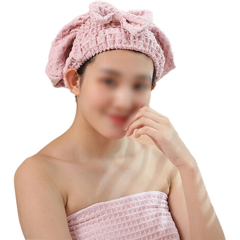 Bonnet de douche papillon pour femme, bonnet de cheveux