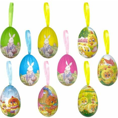 25 Stickers/ autocollants en mousse LAPIN - POUSSIN - PANIER DE PÂQUES