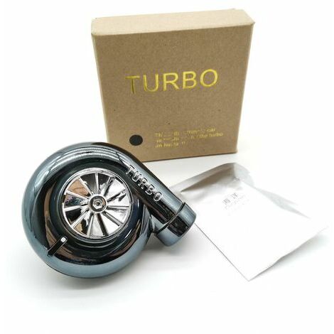 Réructeurs d'air de voiture Turbo Shape Outlet Clip pour le parfum de  voiture décorationnoir