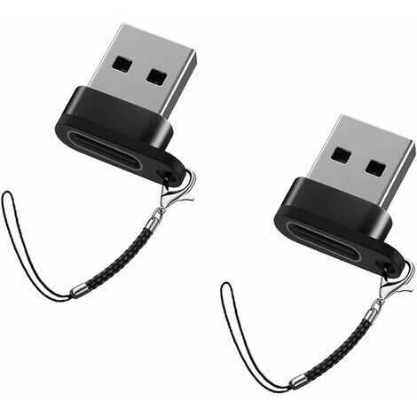 Adaptateur USB 2.0 mâle X2 vers USB femelle double pour panneau
