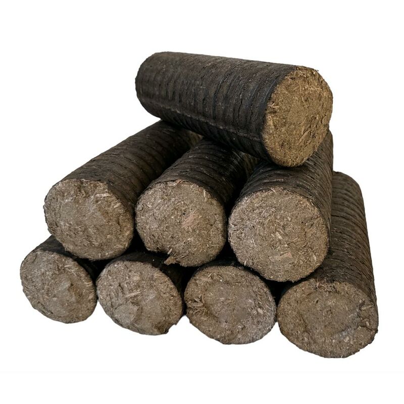 Pack Tronchetti in Legno Ecologico Kekai 10 kg per Camini, Stufe e Caldaie