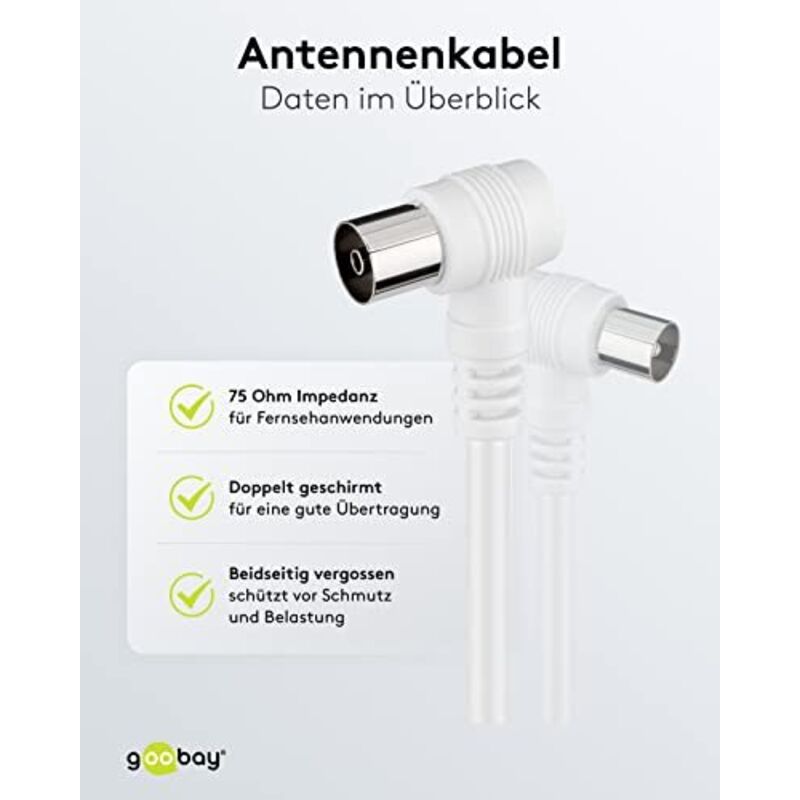 Goobay Presa passante per antenna a 2 fori - acquista su