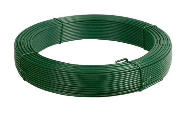 Filo Zincato Plasticato Galvaplax Cavatorta colore Verde misura N.16 3,2 mm  40Kg