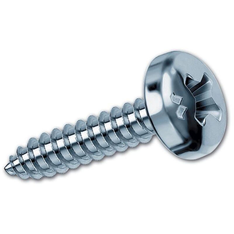 50 Viti Autofilettanti Torx M5 X 30mm – Acciaio Inox A2 Con Rondella, Testa Tonda, Filetto Completo, Per Legno E Uso Universale
