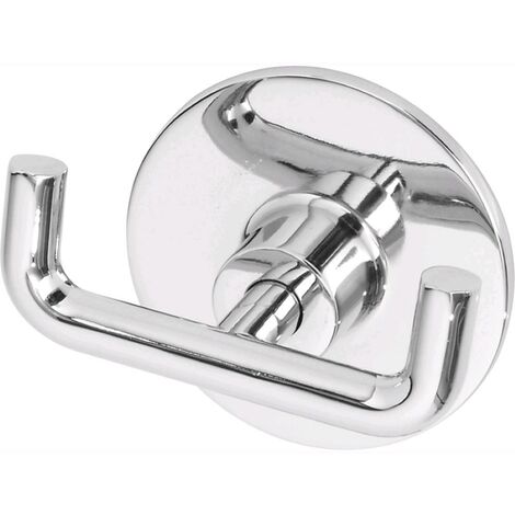 Appendino bagno 2 ganci da parete Gedy serie Bernina in acciaio inox