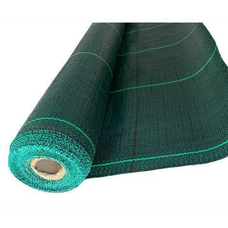 Telo Per pacciamatura Verde 1,05x10 mt 100gr/mq anti erbacce Anti UV Permeabile