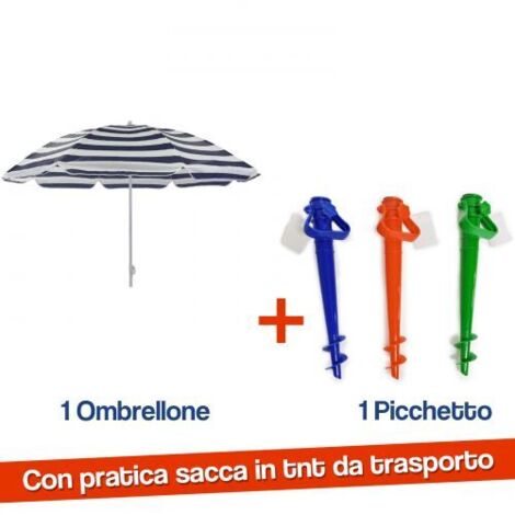 SUPPORTO IN PLASTICA 43CM PER OMBRELLONI DA SPIAGG (1/5)