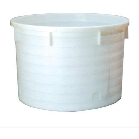 Mastellone Tondo Bianco Ics Ldpe - Lt 500 Cm 104 - H.Cm 82 - 1 Pz