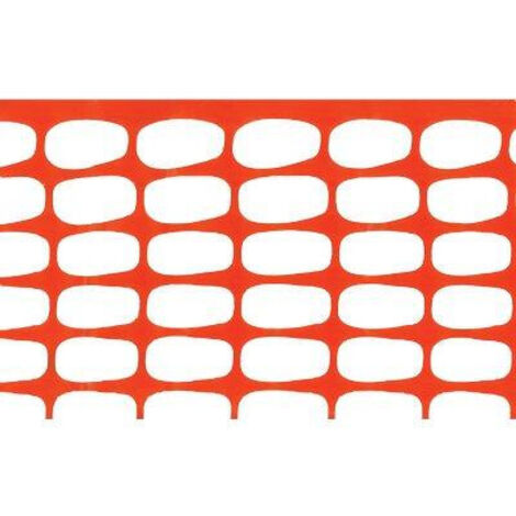 Rete Protezione Cantiere Arancio Hand H.Cm 100 Ml 50 - 1 Pz