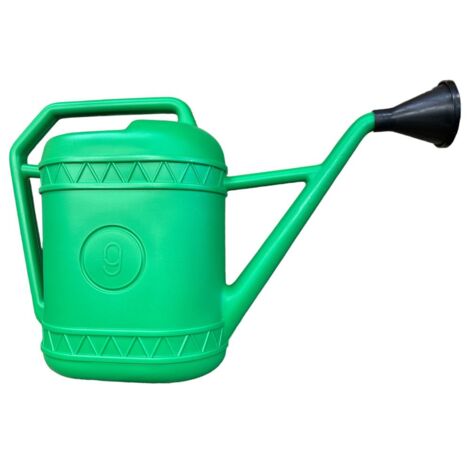 Innaffiatoio in PVC da giardino beccuccio lungo e doccetta 9 Litri per piante  9 Litri