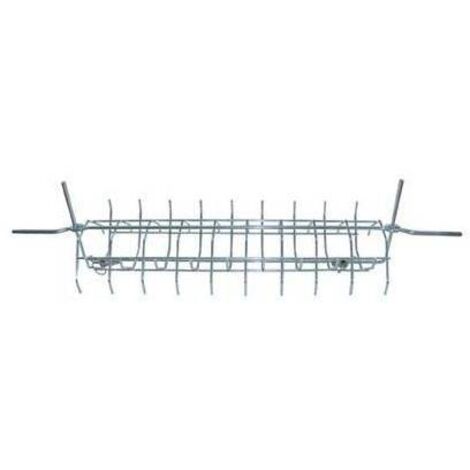 Spiedo A Gabbia Per Girarrosto Inox Cm 70 - 1 Pz
