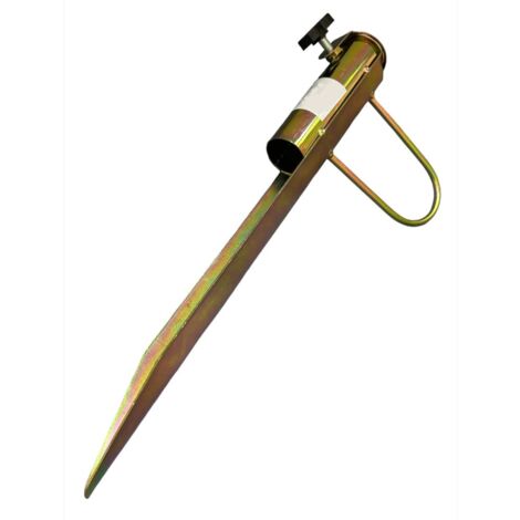 Milisten Supporto per Ombrellone da Spiaggia Ancora per Ombrellone in Ferro Resistente 36 Mm Facile da Installare/smontare Colore Oro