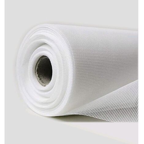 Rete Zanzariera in Fibra di Vetro Bianca Maglia 18X16 Altezza: 200 cm Rotolo: 30 mt Altezza 200 cm - Rotolo 30 mt Colore Bianco
