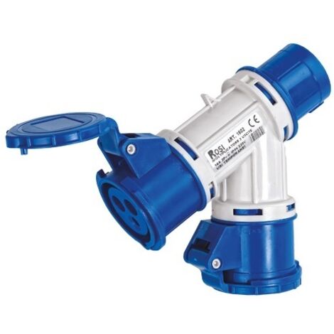 Adattatore Industriale Doppio Da Spina Ce A E Prece Ce -73105