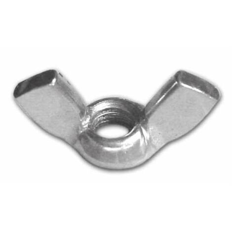 Dadi Ad Alette Farfalla M8 Zincati - Confezione Da 25 Pezzi, Per Fai Da Te E Applicazioni Industriali - Foto 13