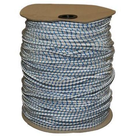 FUNE ELASTICA PER NAUTICA BIANCA  Ø mm 4	FUNI ELASTICHE 500ML (1/2)