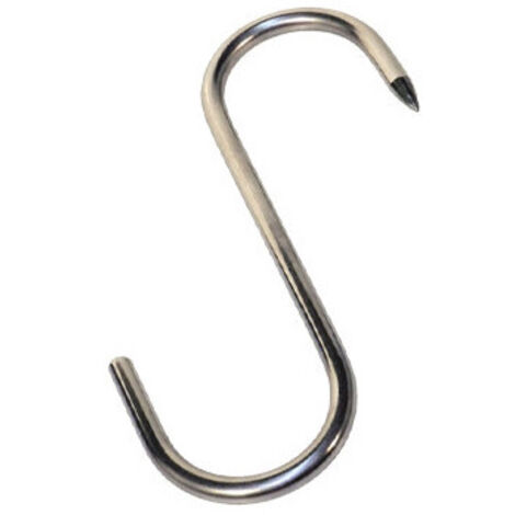 Ganci Per Macellaio In Acciaio Inox 1 Punta 60x3mm Conf 10pz